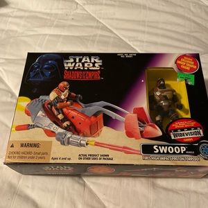 Vintage 1996 Star Wars Shadows of the Empire Swoop new in box